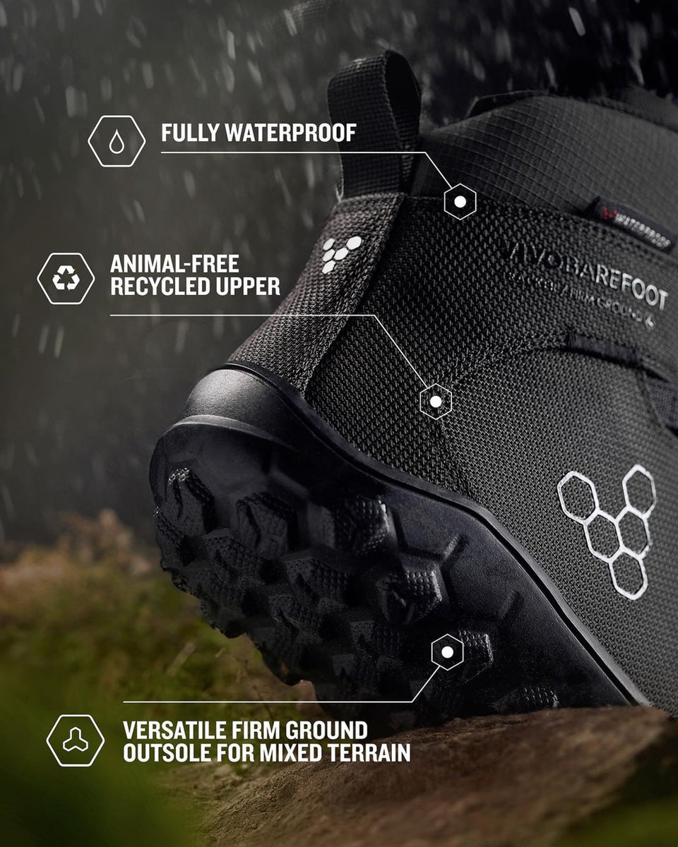 VIVOBAREFOOT TRACKER TEXTILE FG2 MENS OBSIDIAN – LL&P Group